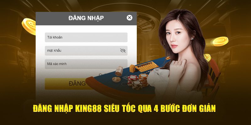 Đăng Nhập King88 siêu mượt, truy cập game nhanh chóng.